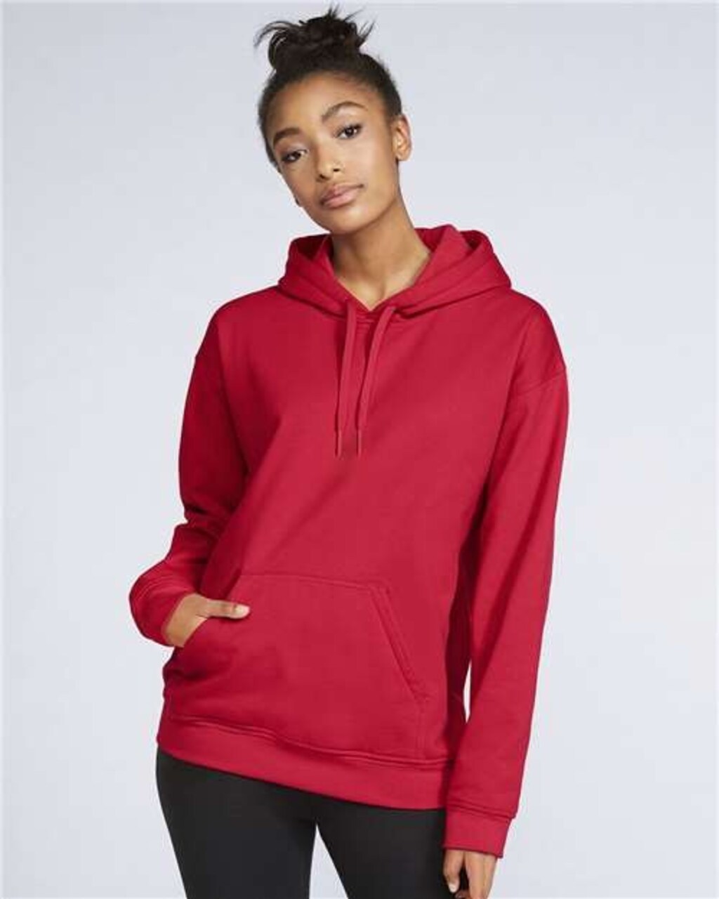 Gildan® Unisex Softstyle Midweight Long Sleeve Hooded Sweatshirt